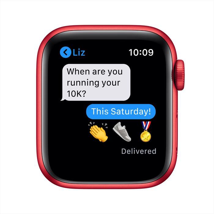 Cinturino apple watch rosso top