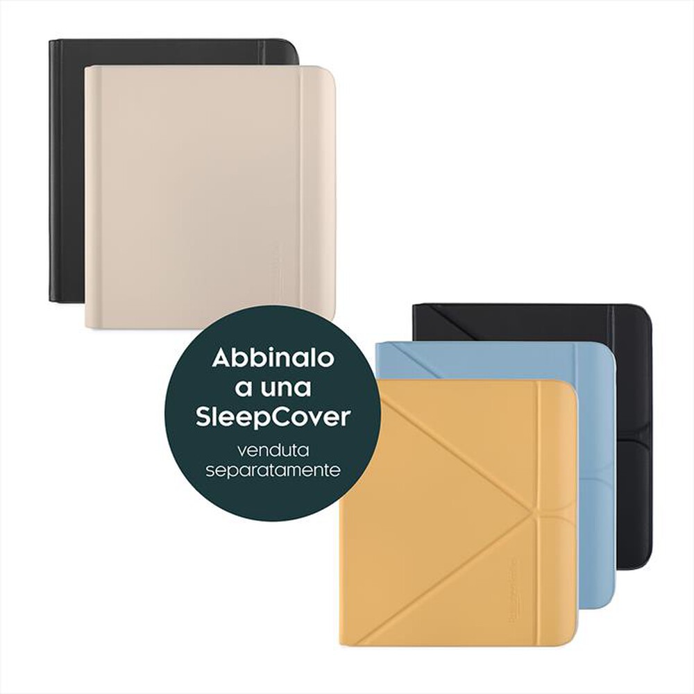 "KOBO - PACCHETTO KOBO LIBRA COLOUR E KOBO STYLUS 2-Nero"