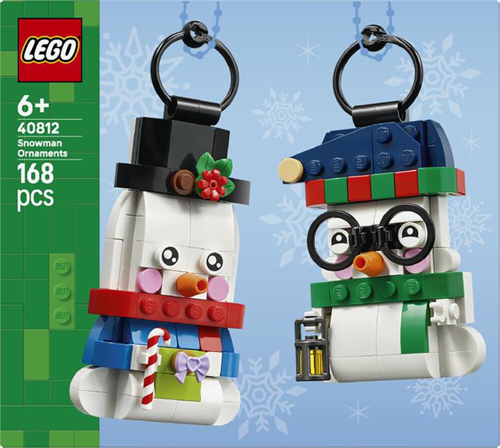 Immagine del prodotto LEGO - Pupazzi di neve ornamentali - 40812