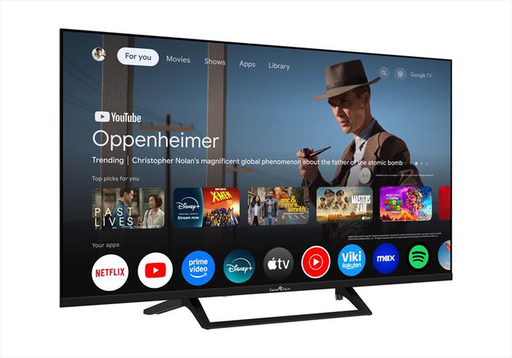 Immagine del prodotto SMART TECH - Smart TV QLED FHD 40" 40QG01V-nero