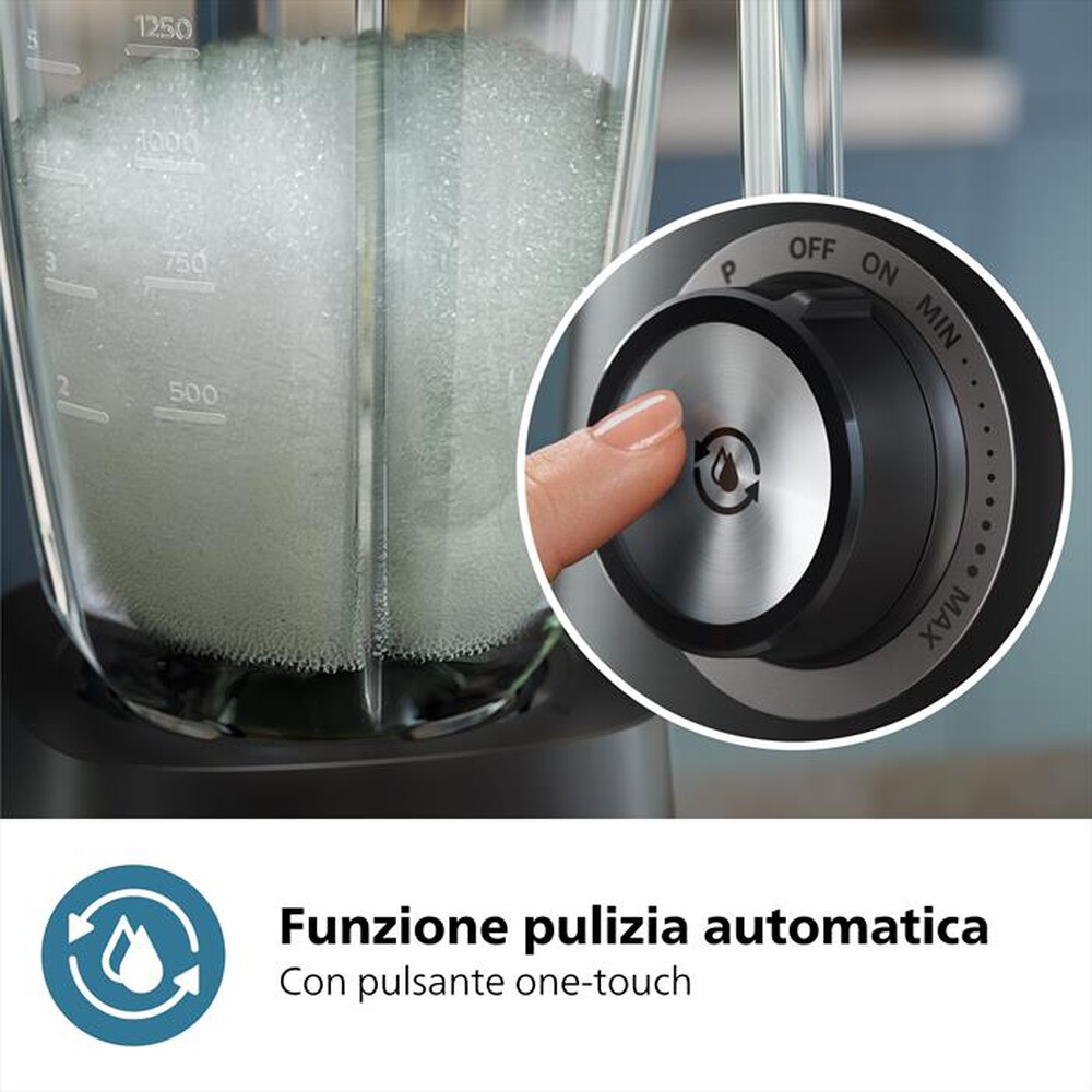 Immagine del prodotto PHILIPS - Frullatore SERIE 5000 HR3041/00-Nero/Metallo