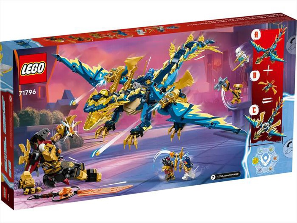 "LEGO - NINJAGO Dragone elem. vs. Mech Imperatrice - 71796"