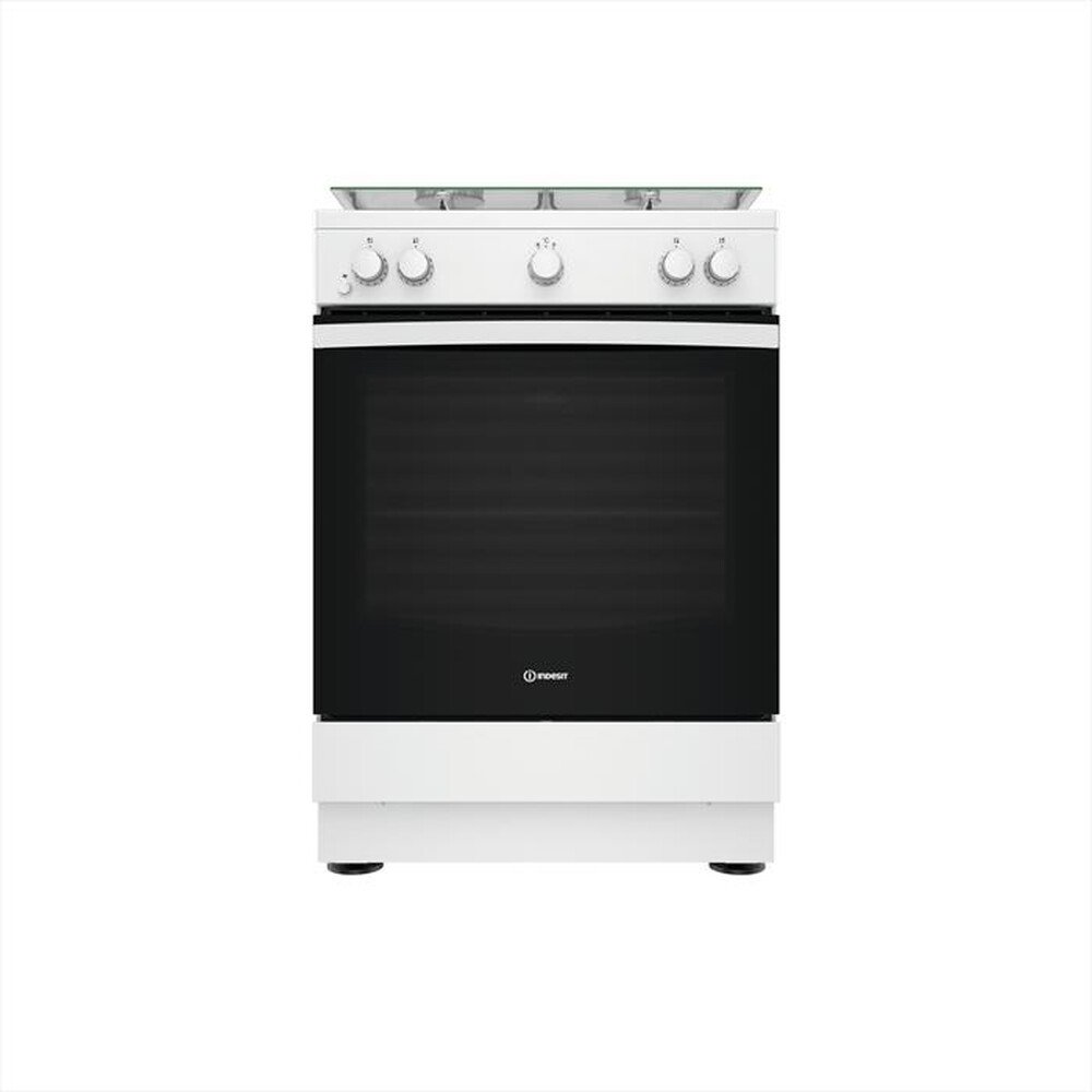 "INDESIT - Cucina a gas IS67G1KMW/E Classe A+-Bianco"