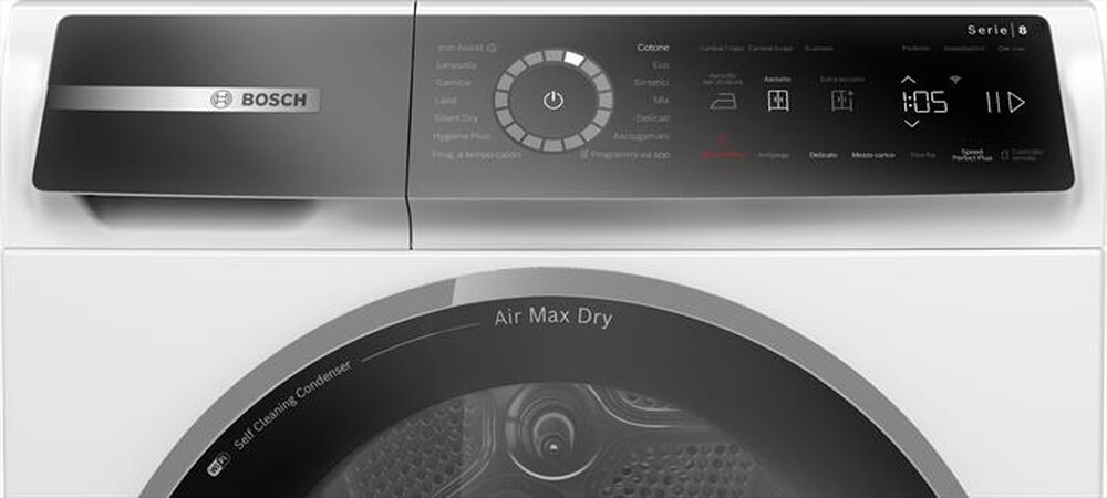 Immagine del prodotto BOSCH - Asciugatrice WRB247C0IT 9Kg Classe A-Bianco