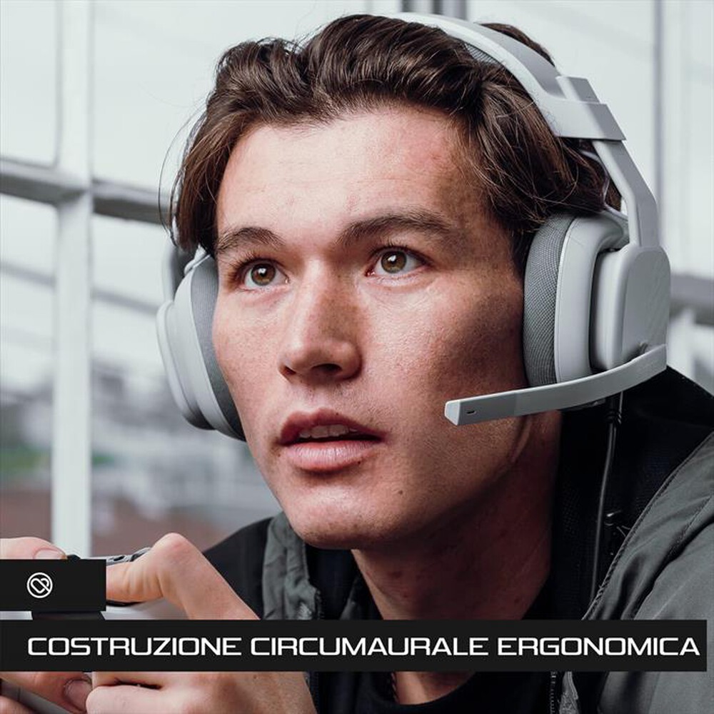 "LOGITECH - ASTRO A10 PC-Grigio"