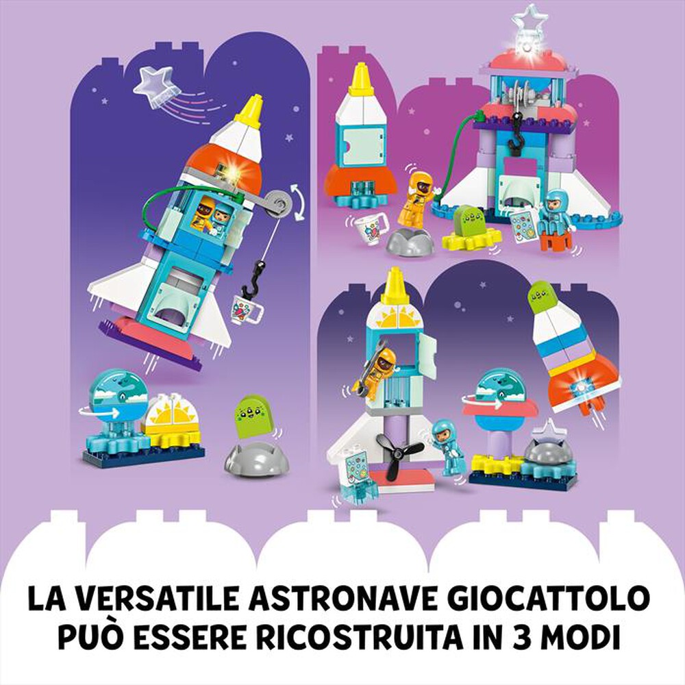 Immagine del prodotto LEGO - DUPLO Town Avventura dello SpaceShuttle 3in1 10422