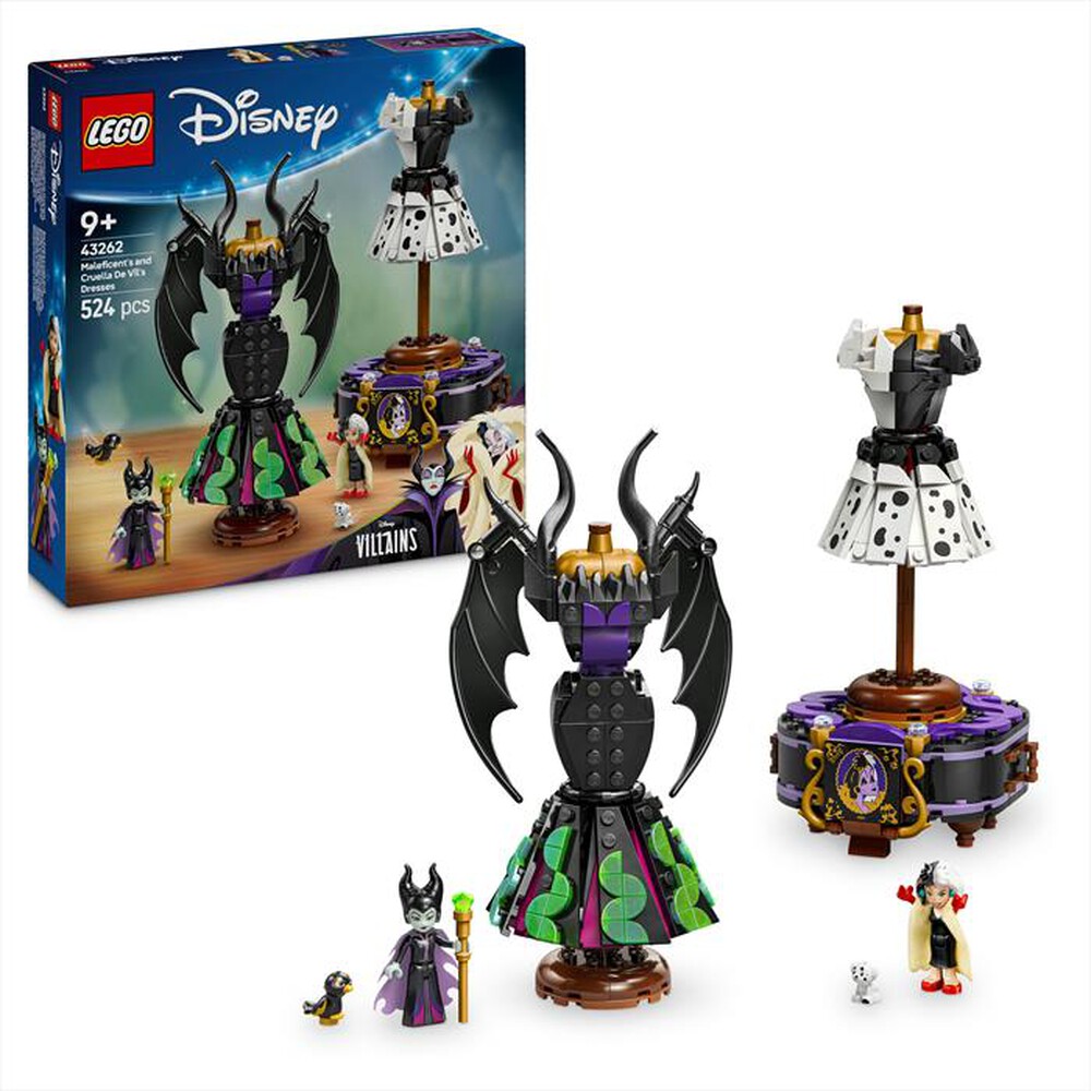 Immagine del prodotto LEGO - DISNEY CLASSIC Abiti di Malefica e Crudelia 43262