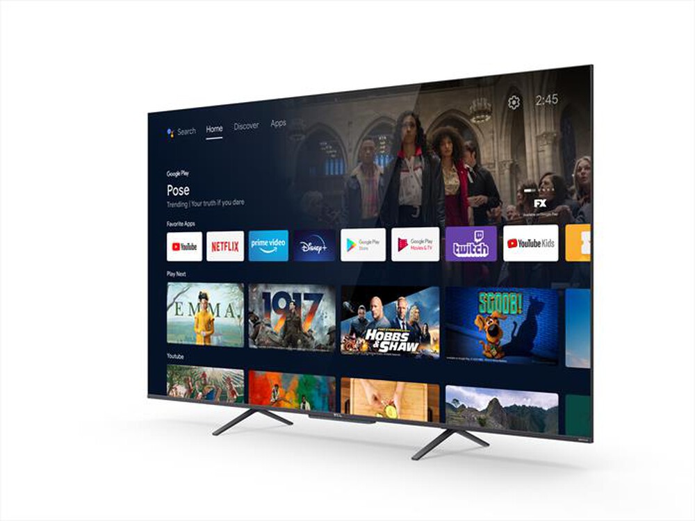 "TCL - Smart TV Q-LED 4K 50\" 50C725"