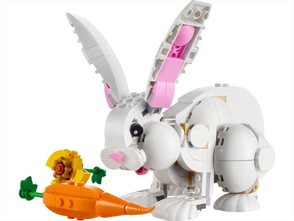 "LEGO - CREATOR 3IN1 Coniglio bianco - 31133-Multicolore"