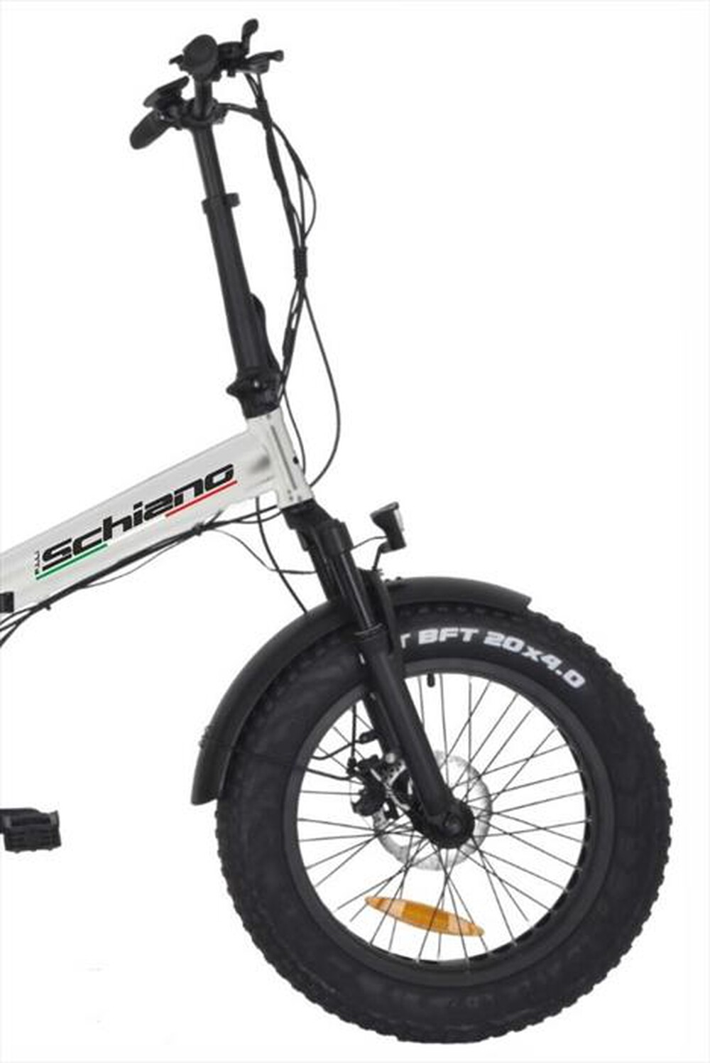 "F.LLI SCHIANO - Fat bike FAT BIKE MADRIGAL X2 20\" ALLUMINIO-SILVER"