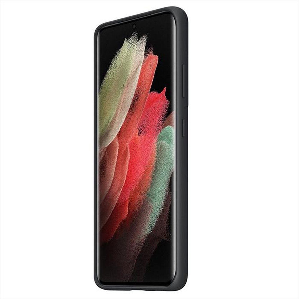 "SAMSUNG - SILICONE COVER GALAXY S21 ULTRA-NERO"