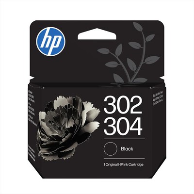 HP - CARTUCCIA DI INCHIOSTRO NERO ORIGINALE 302/304-Nero