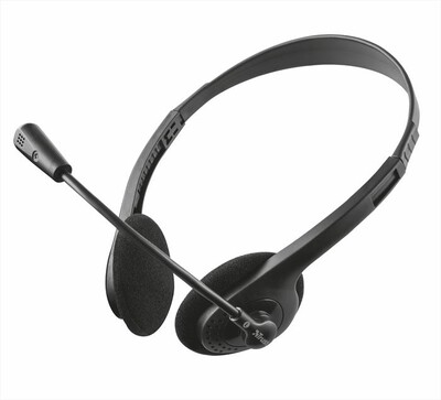 TRUST - ZIVA CHAT HEADSET - Black