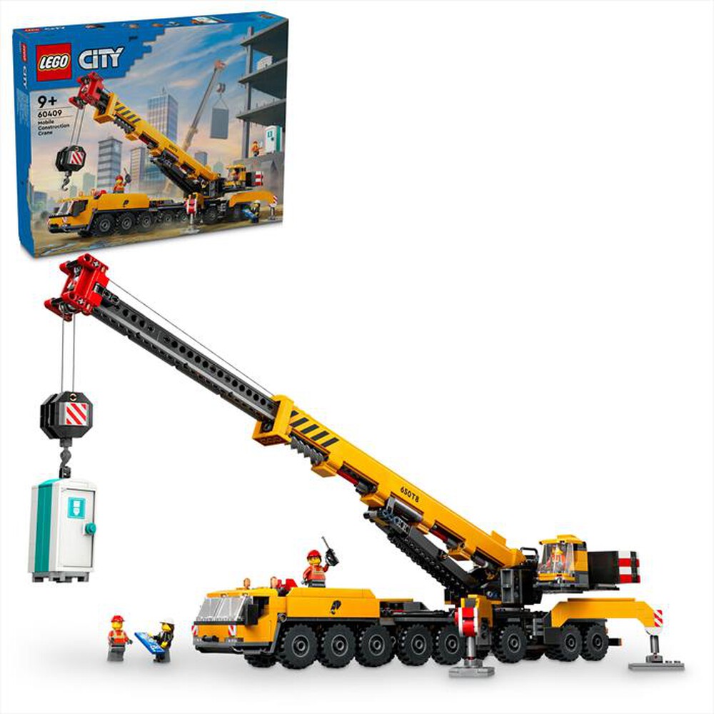 Immagine del prodotto LEGO - CITY BIG VEHICLES Gru da cantiere gialla 60409