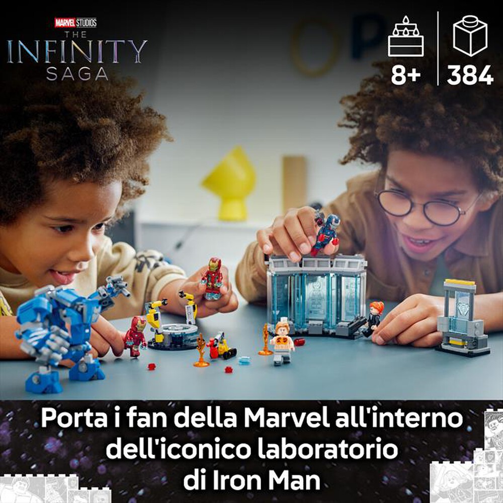 Immagine del prodotto LEGO - MARVEL Laboratorio Iron Man: Sala Armature 76315