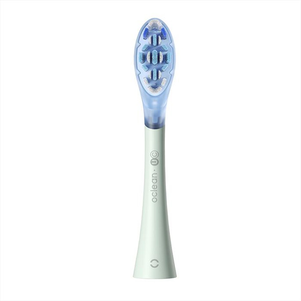 "OCLEAN - Testine Ricambio Spazzolini ULTRA CLEAN 2PZ-Green"
