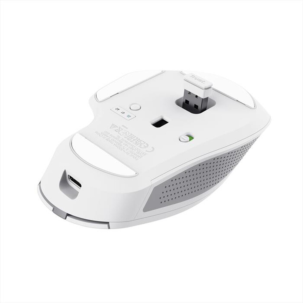 "TRUST - Mouse OZAA+ MULTI-CONNECT WIRELESS-White"