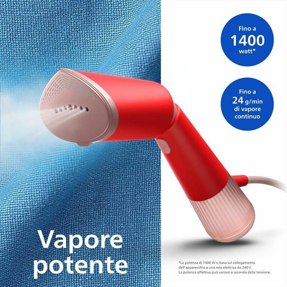 Immagine del prodotto PHILIPS - Ferro da stiro a vapore SERIE 5000 STH5020/40-Corallo