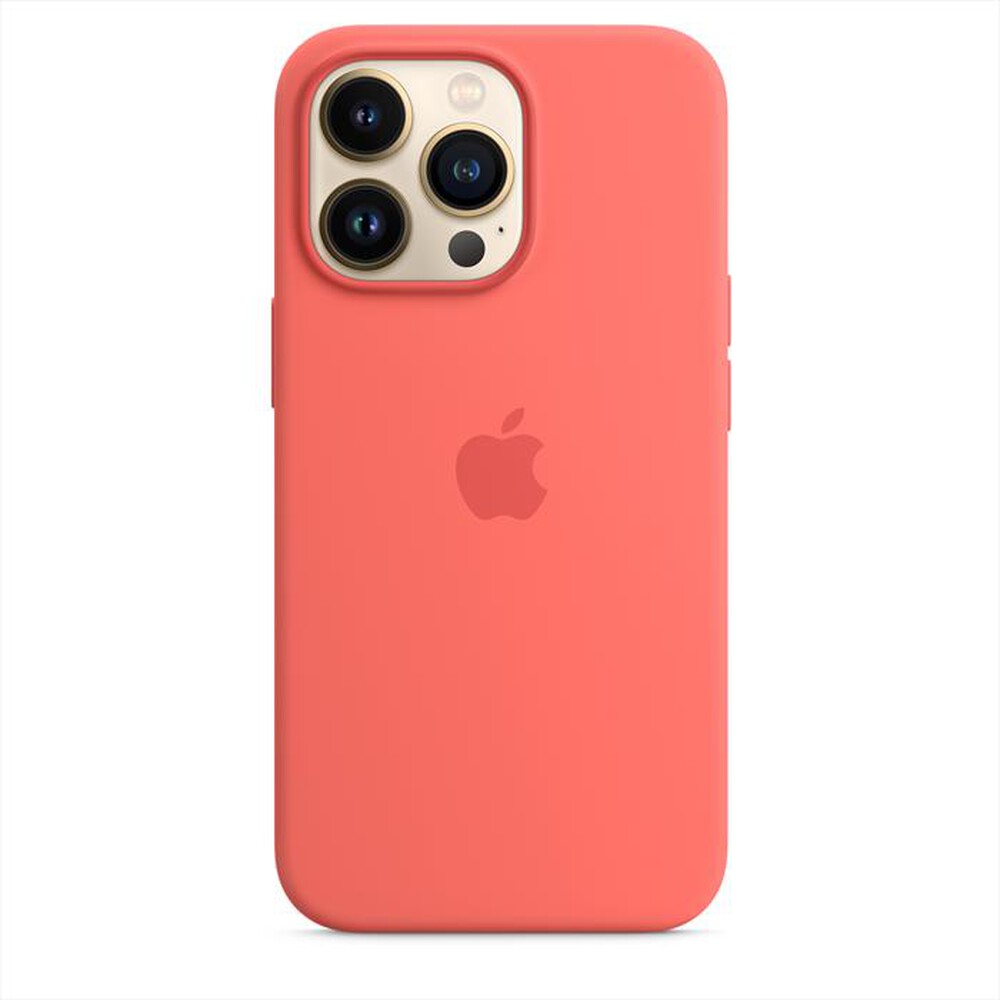 "APPLE - iPhone 13 Pro Silicone Case with MagSafe-Pink Pomelo"