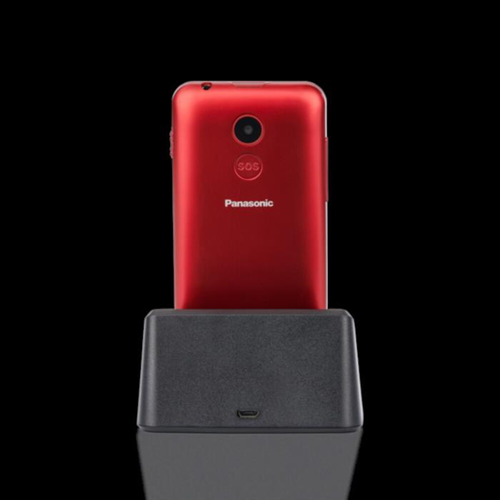 "PANASONIC - KX-TU155EXRN-Rosso"
