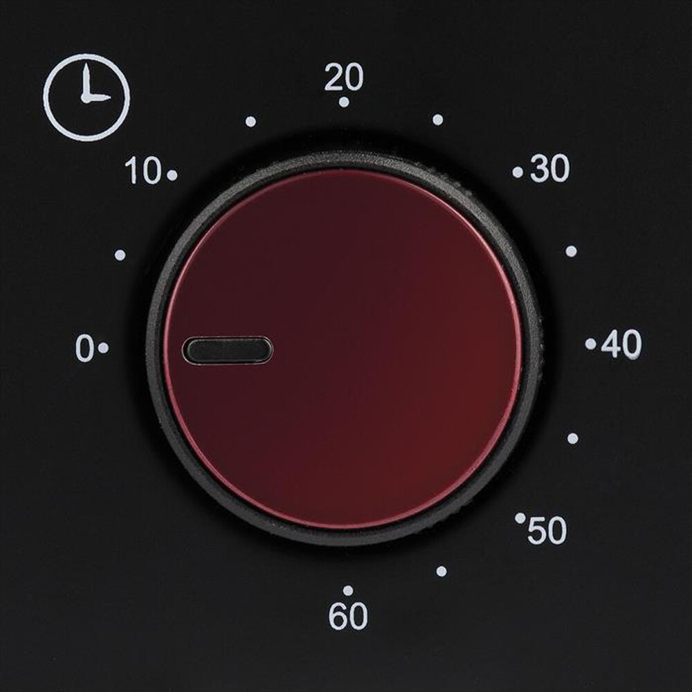 "G3FERRARI - FORNETTO ELETTRICO 20LT G10135-Nero/Bordeaux"