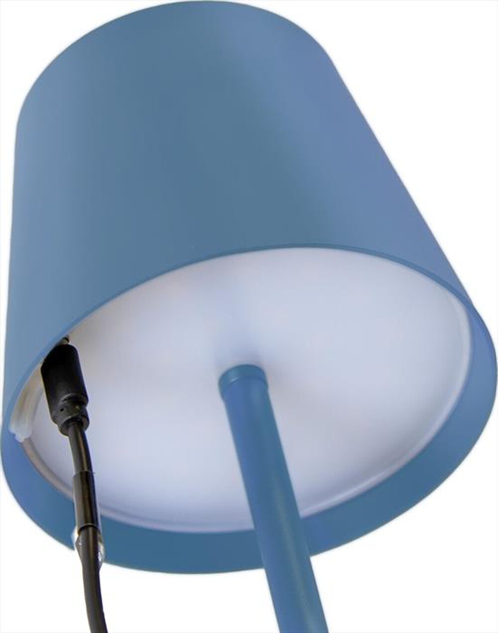 "MAJESTIC - Lampada d'appoggio AGATA BP-Blu Pastello"