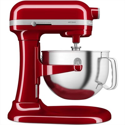 KITCHENAID - Impastatrice 5KSM60SPXEER-Rosso Imperiale