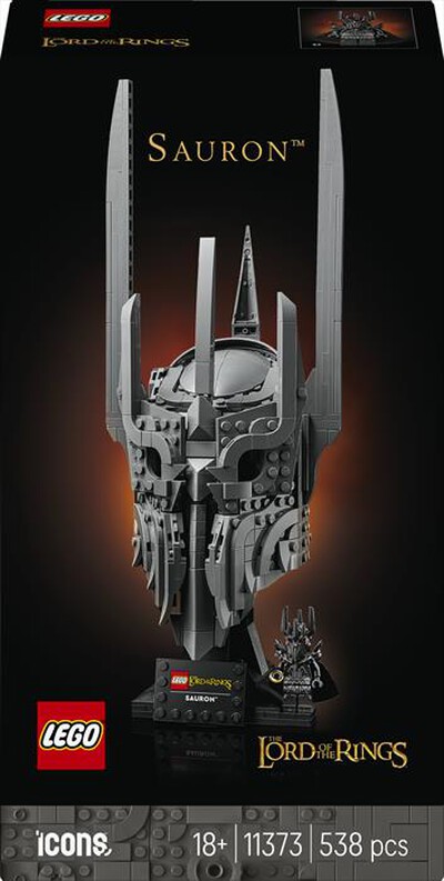 LEGO - ICONS Signore degli Anelli: Elmo di Sauron - 11373-Multicolore