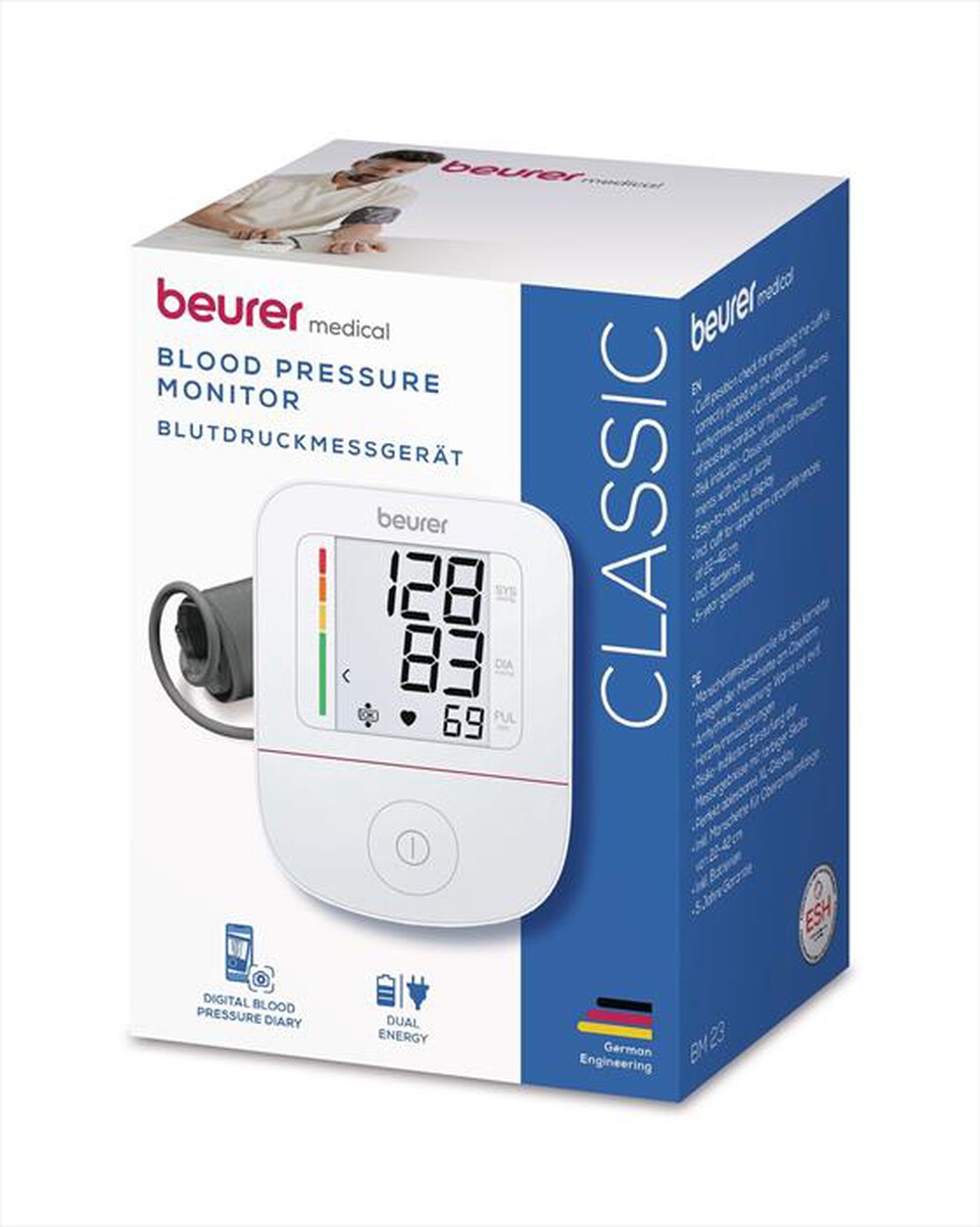 Immagine del prodotto BEURER - Misura pressione BM 23-Bianco