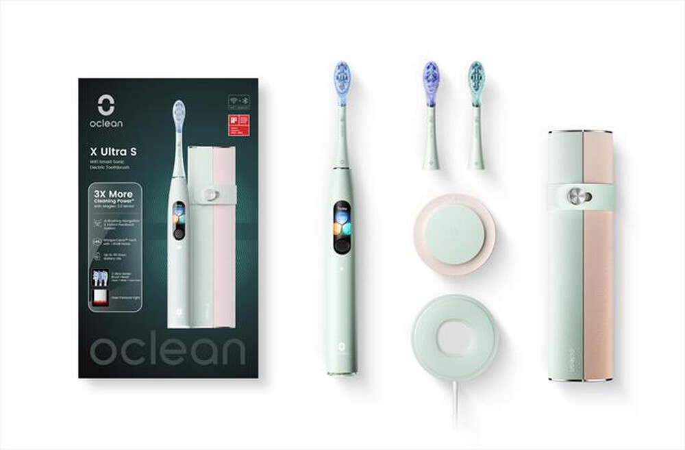 "OCLEAN - Spazzolino elettrico X ULTRA S-Green"