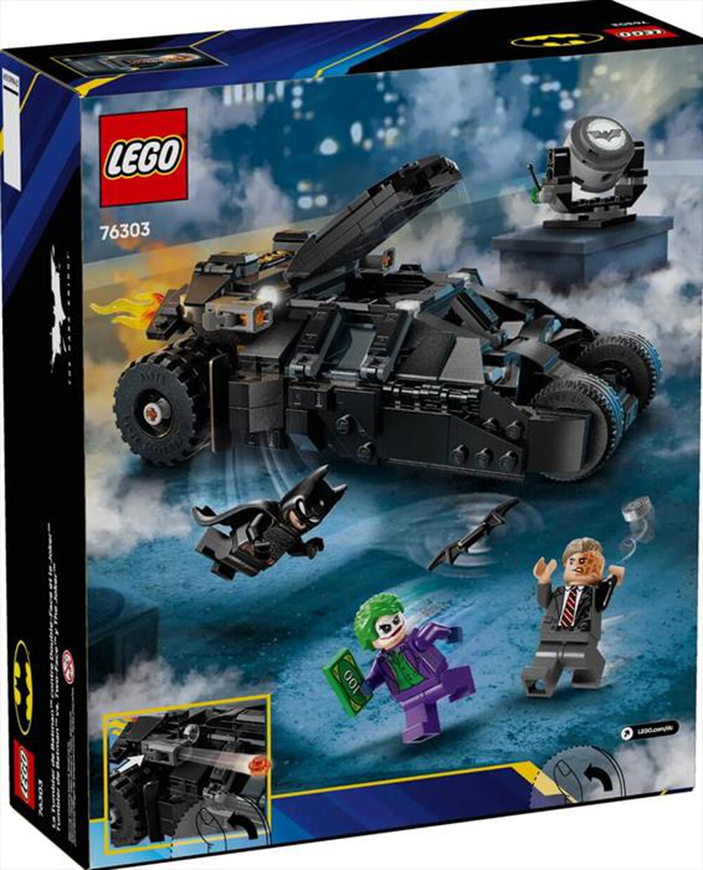 "LEGO - SUPER HEROES Tumbler di Batman contro Two - 76303-Multicolore"