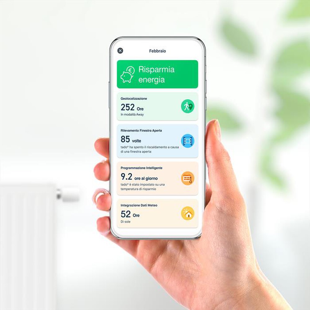 "TADO - Testa Termostatica Intelligente-White"