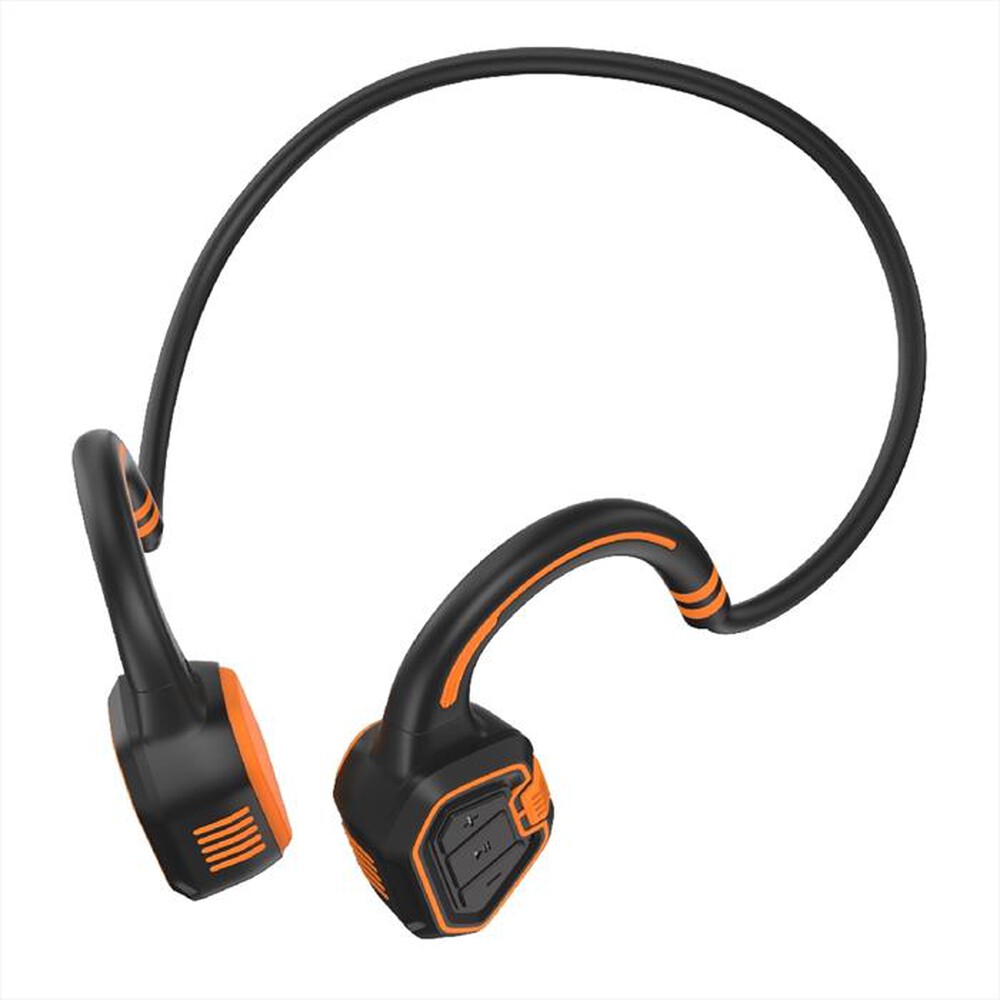 "CONDUCTION LABS - Auricolari bluetooth FREESTYLE-NERO/ARANCIO"