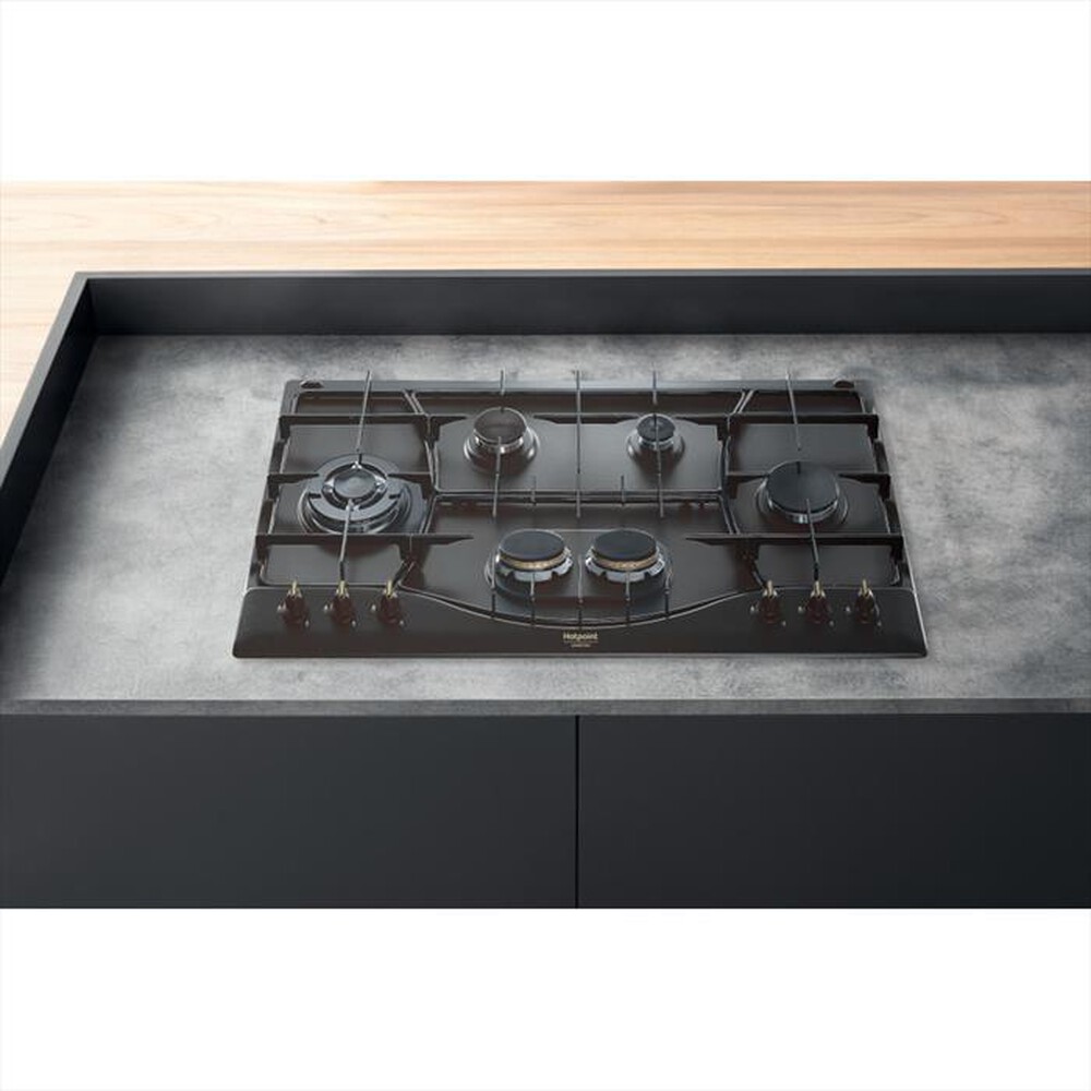 "HOTPOINT ARISTON - Piano cottura a gas PHN 960MST (AN) 6 fuochi-Anthracite"