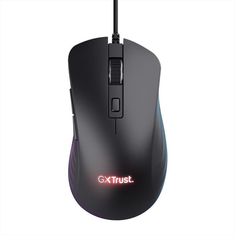 "TRUST - GXT924 YBAR+ GAMING MOUSE-Black"