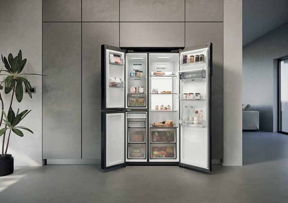 Immagine del prodotto HAIER - Frigorifero 3 Porte HSPR79F18EWMB 573L Classe E-Nero