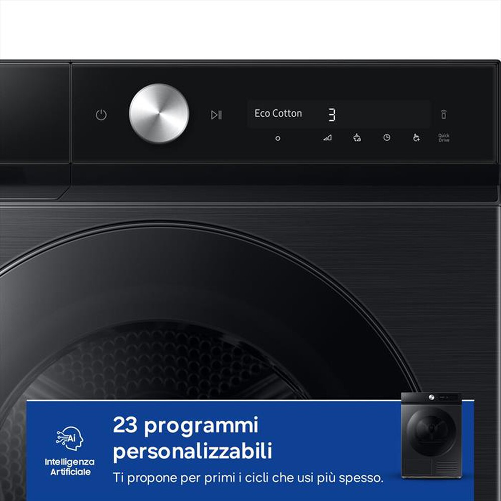 Immagine del prodotto SAMSUNG - Asciugatrice DV90DB7845GBU3 9Kg Classe A-Nero