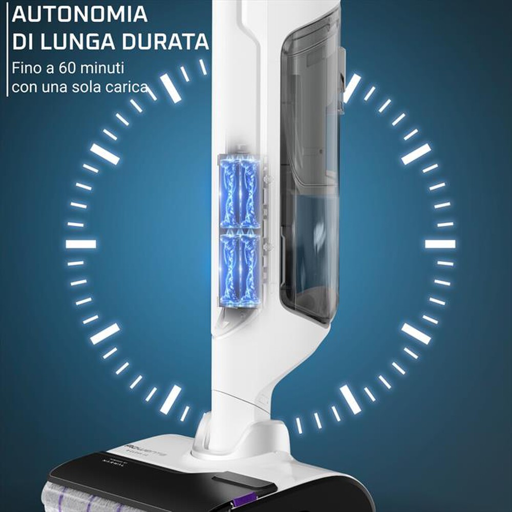 Immagine del prodotto ROWENTA - Lavapavimenti senza fili GZ7035WO-Bianco/Argento