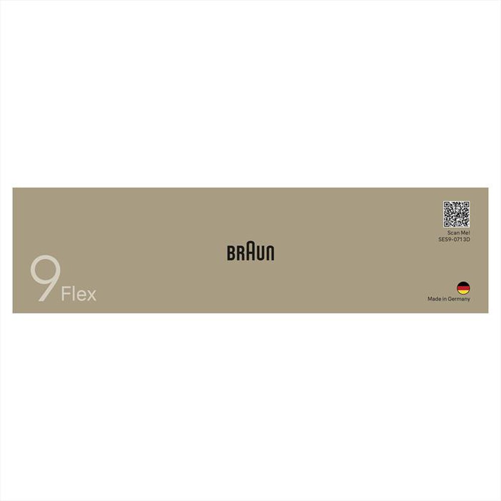 "BRAUN - Epilatore SILK-ÉPIL 9 FLEX 9-071 3D-BIANCO/ORO"