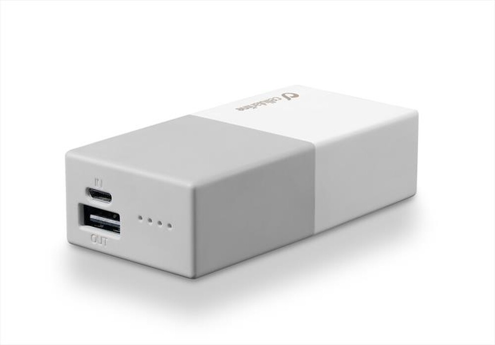 "CELLULARLINE - FREEPSMART5000W Powerbank Stylecolor 5.000 mAh-Bianco"