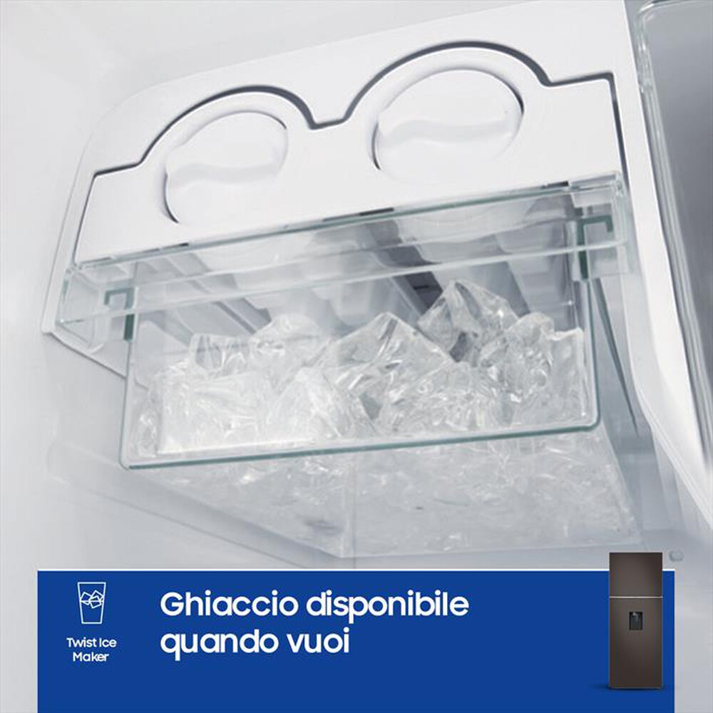 "SAMSUNG - Frigorifero 2 porte RT47CB6736C2ES Classe E 462 lt-Cotta Charcoal"