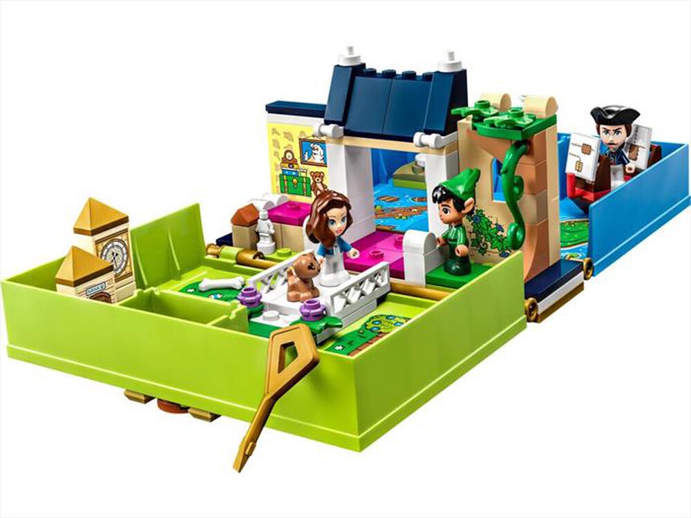 "LEGO - DISNEY L’avventura nelle fiabe Pan e Wendy-43220-Multicolore"