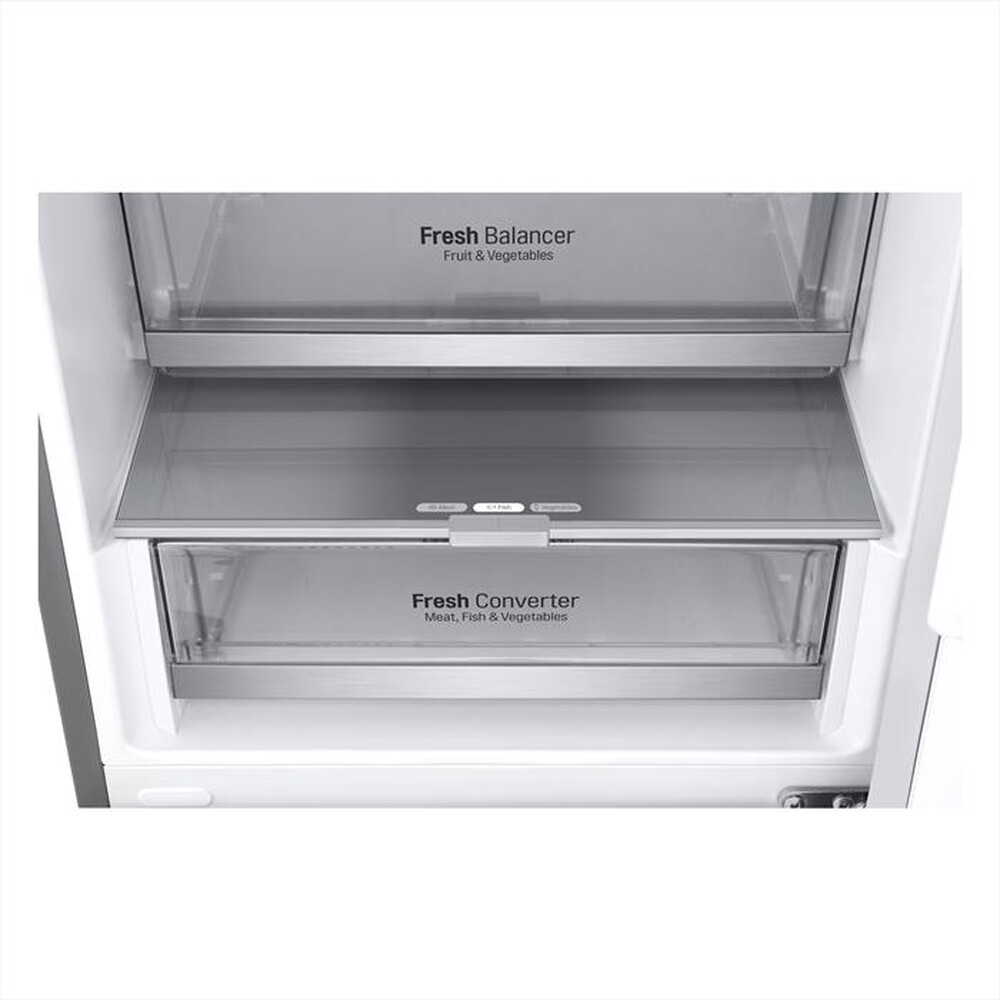 "LG - Frigorifero combinato GBV7280DPY Classe D 387L-Argento"