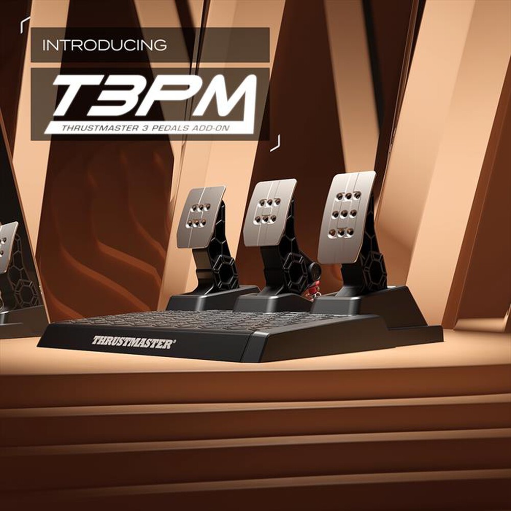 "THRUSTMASTER - Pedaliera magnetica T-3PM PEDALS ADD ON-Nero"