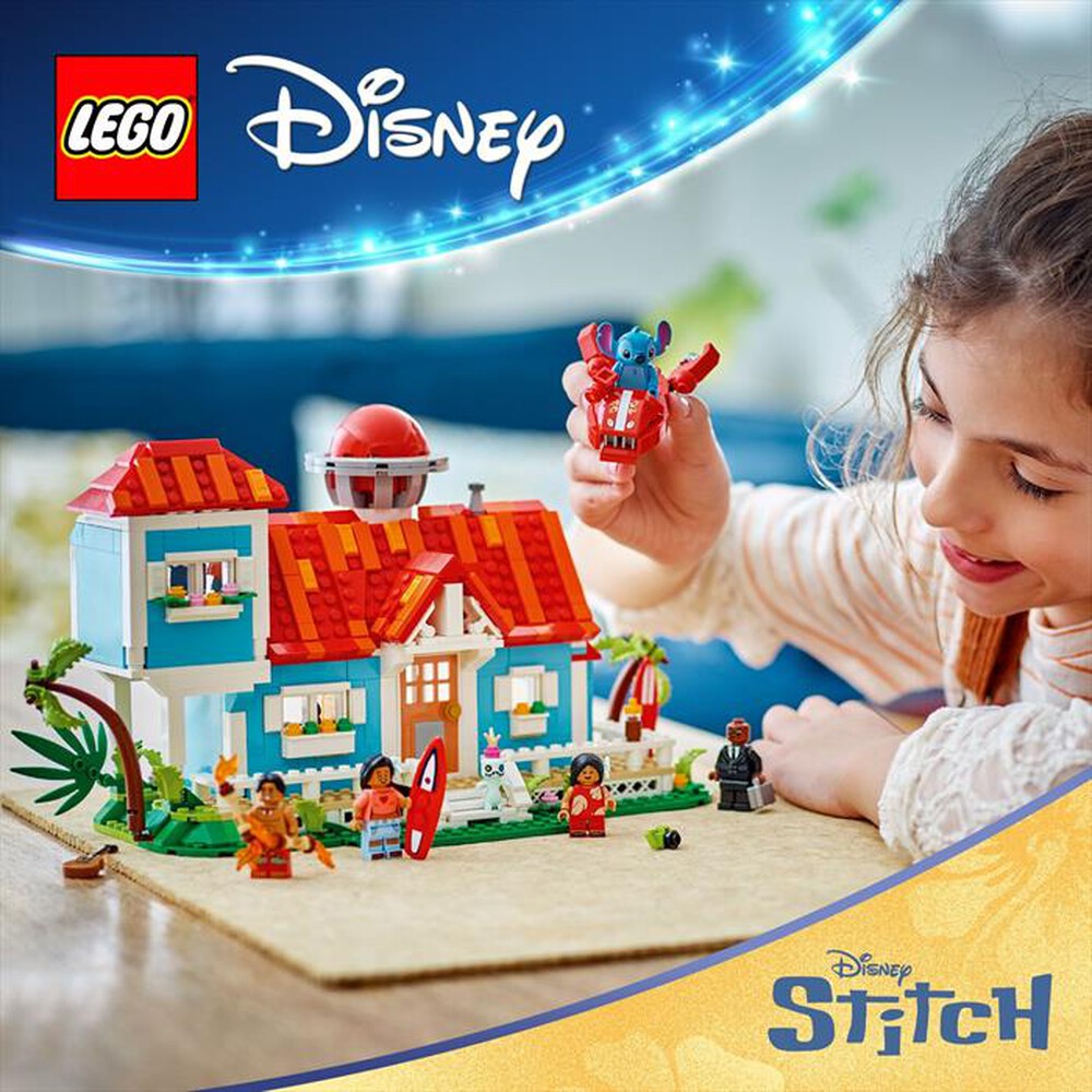 Immagine del prodotto LEGO - DISNEY Casa sulla spiaggia di Lilo e Stitch 43268