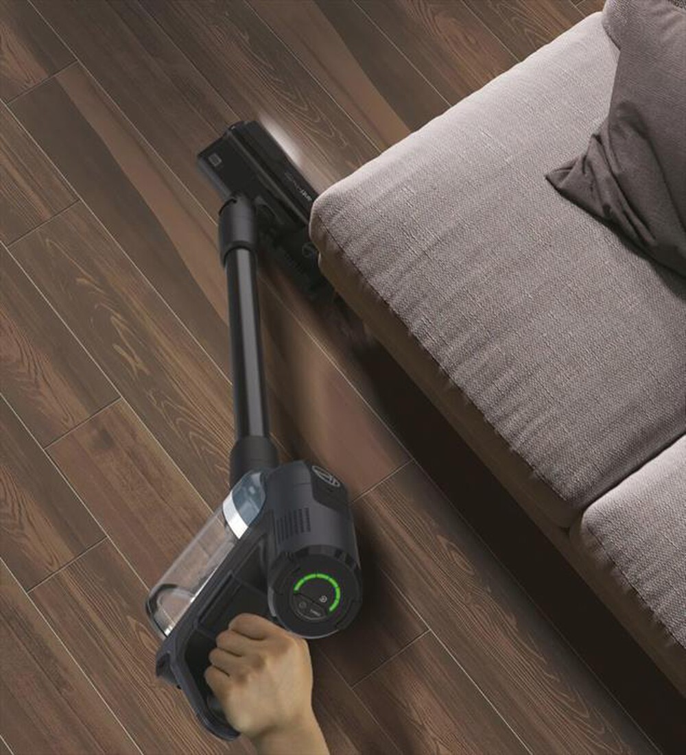 "HOOVER - Aspirapolvere ricaricabile HF401P 011-Nero, Argento"