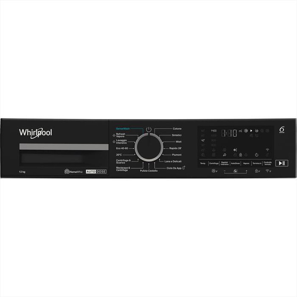 Immagine del prodotto WHIRLPOOL - Lavatrice WPM27WADSIT 12 Kg Classe A-Bianco