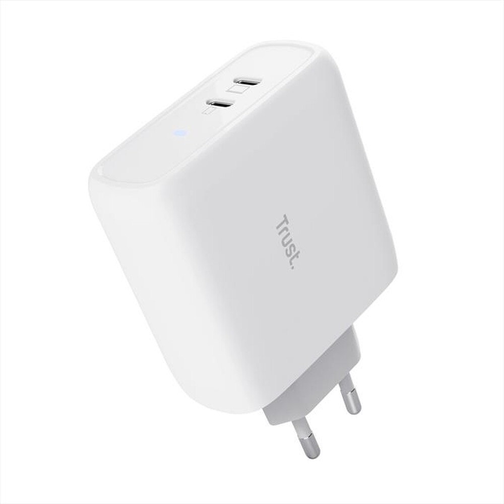 Immagine del prodotto TRUST - Doppio caricabatterie USB-C MAXO 65W-White