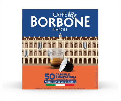 CAFFE BORBONE - Miscela Suprema - Comp. NESPRESSO 50 Caps