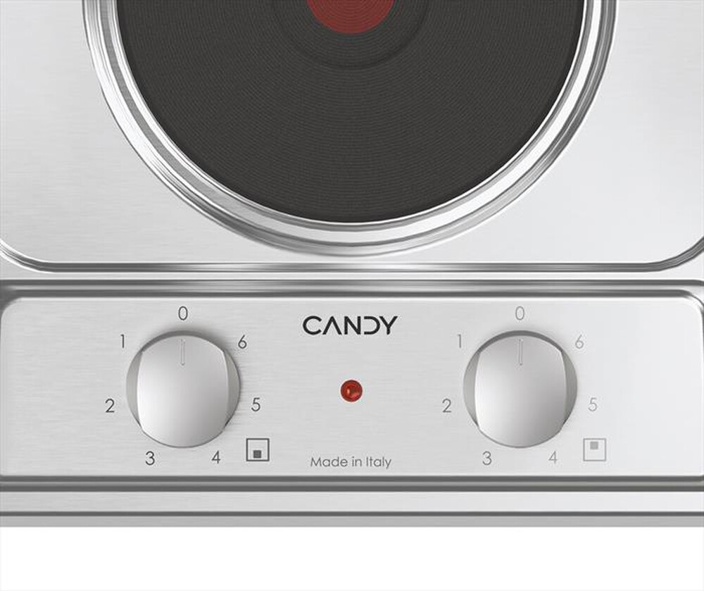 Immagine del prodotto CANDY - Piano cottura elettrico CE32XK 28,8 cm-Acciaio inox